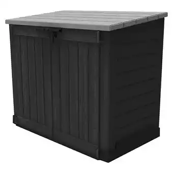 Bauhaus Keter aufbewahrungsbox store it out max (l x b x h: 145,5 x 82 x 125 cm, kunststoff, anthrazit/grau) Angebot