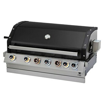 Bauhaus Kingstone kms gasgrill cliff 605-ii built in (anzahl brenner: 6, hauptgrillfläche: 89,2 x 45 cm, 14 kw, schwarz/edelstahl) Angebot