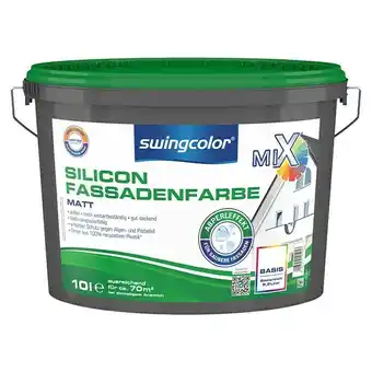 Bauhaus Swingcolor mix silikon-fassadenfarbe (basismischfarbe 1, 10 l, matt) Angebot