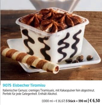 Bofrost Eisbecher Tiramisu 390 ml Angebot
