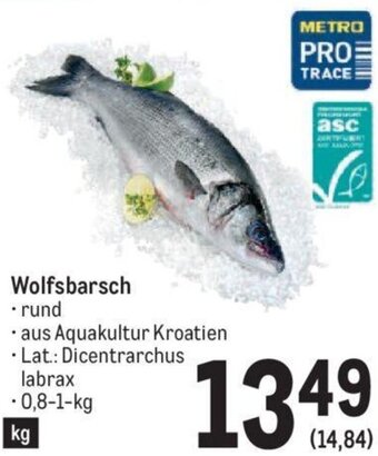 Metro Wolfsbarsch 0,8-1-kg Angebot