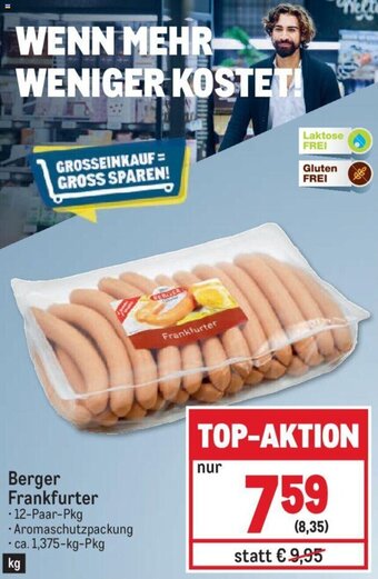 Metro Berger Frankfurter • 12-Paar-Pkg Angebot
