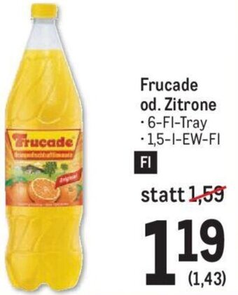 Metro Frucade od. Zitrone • 6-FI-Tray Angebot
