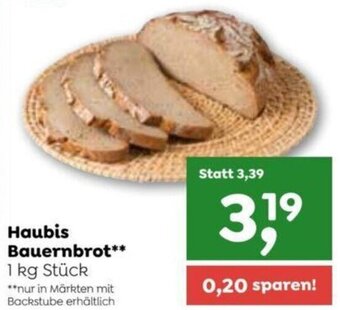 ADEG Haubis Bauernbrot** 1 kg Stück Angebot