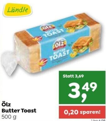 ADEG Ölz Butter Toast 500 g Angebot