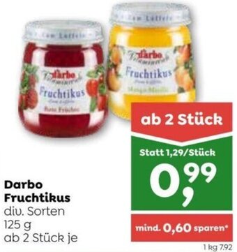 ADEG Darbo Fruchtikus diu. Sorten 125 g Angebot