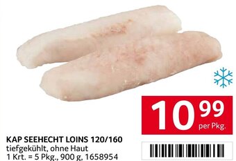 Transgourmet KAP SEEHECHT LOINS 120/160 per Pkg. Angebot