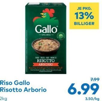 T&G Riso Gallo Risotto Arborio 2kg Angebot
