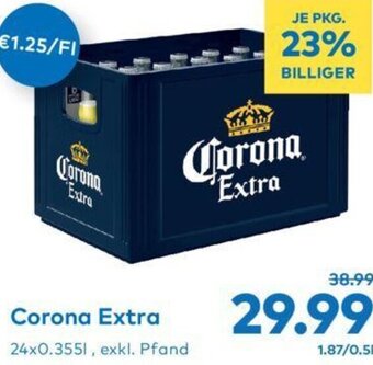 T&G Corona Extra 24x0.355L, exkl. Pfand Angebot
