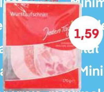 MPreis Jeden Tag Wurstaufschnitt Angebot
