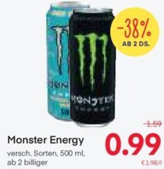 MPreis Monster Energy versch. Sorten, 500 ml, Angebot