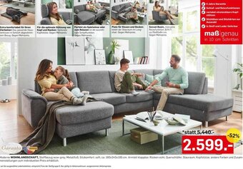Möbel Ludwig Moderne WOHNLANDSCHAFT Angebot