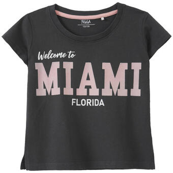 Ernsting's family Mädchen t-shirt mit flock-print Angebot