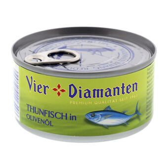 Billa Vier diamanten thunfisch in olivenöl Angebot