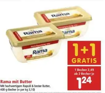 Interspar Rama Mit Butter 400g Angebot