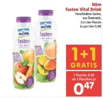 Interspar Nöm Fasten Vital Drink Angebot