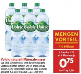 Interspar Volvi Naturell Mineralwasser Angebot