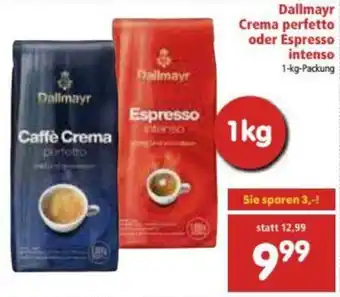 Interspar Dallmayr Crema Perfetoo Oder Espresso Intenso 1 Kg Angebot