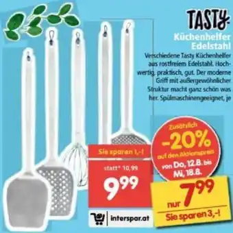 Interspar Küchenhelfer Edelstahl Angebot