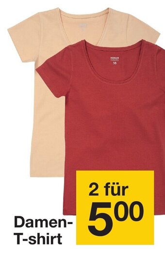 Zeeman Damen T-Shirt Angebot