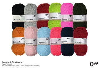 Zeeman Supersoft Strickgarn Angebot