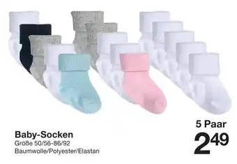 Zeeman Baby-Socken Angebot