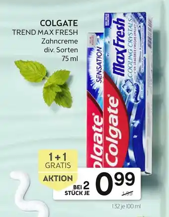 Bipa Colgate 75 ml Angebot