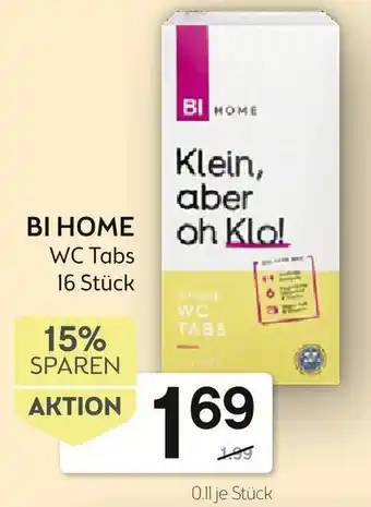 Bipa Bi Home WC Tabs Angebot