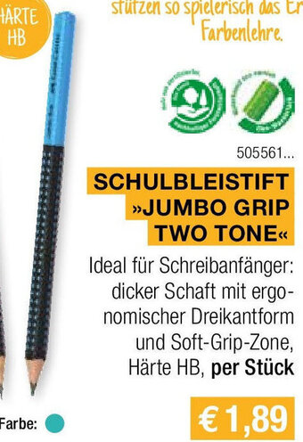 Skribo SCHULBLEISTIFT »JUMBO GRIP TWO TONE<< Angebot