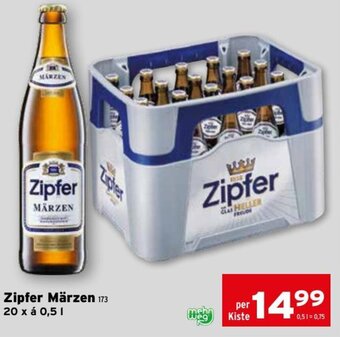Salzburger Lagerhaus Zipfer Märzen 173 20 x á 0,5 L Angebot