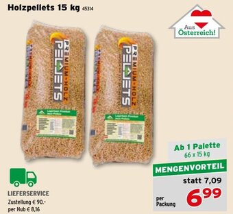 Holzpellets 15 kg 45314