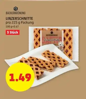 PENNY Backerkronung Linzerschnitte Angebot