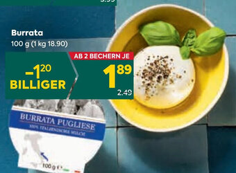 Billa Burrata 100 g Angebot