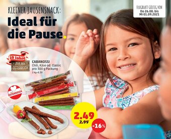 PENNY Cabanossi Angebot