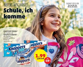 PENNY Knoppers Riegel Angebot