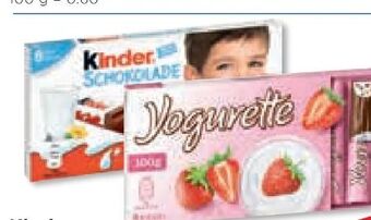 Unimarkt Kinder schokolade Angebot