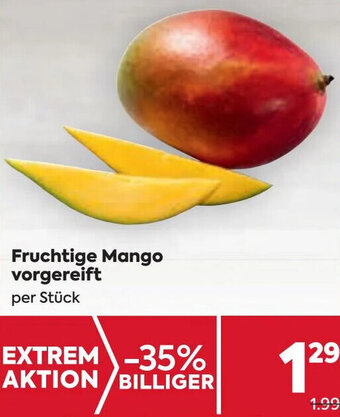 Billa Fruchtige Mango vorgereift per Stück Angebot
