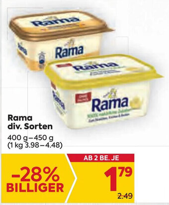 Rama div. Sorten 400 g-450 g