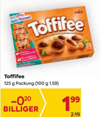 Billa Toffifee 125 g Packung Angebot