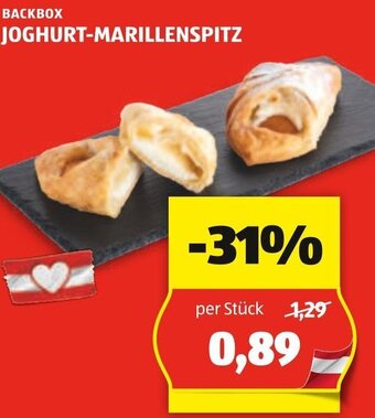 Hofer BACKBOX JOGHURT-MARILLENSPITZ Angebot