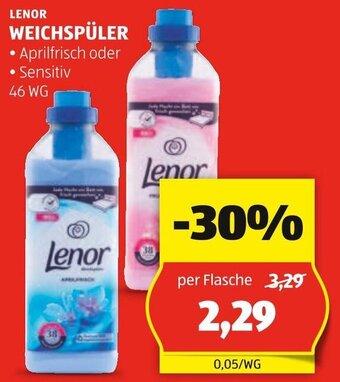 Hofer LENOR WEICHSPÜLER 46 WG Angebot