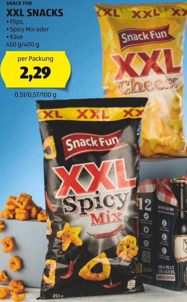 SNACK FUN XXL SNACKS Angebot bei Hofer