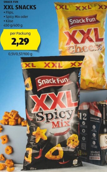 Hofer SNACK FUN XXL SNACKS Angebot