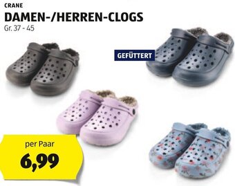Hofer CRANE DAMEN-/HERREN-CLOGS Gr. 37-45 Angebot