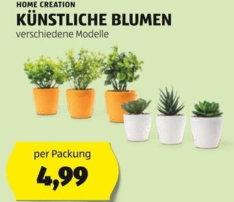 Hofer HOME CREATION KÜNSTLICHE BLUMEN Angebot