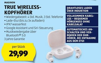 Hofer MAGINON TRUE WIRELESS- KOPFHÖRER Angebot