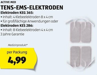 Hofer ACTIVE MED TENS-EMS-ELEKTRODEN Angebot