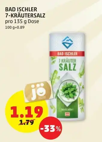 PENNY Bad Ischler 7-Krautersalz Angebot