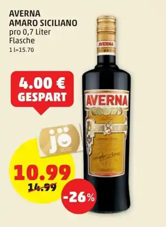 PENNY Averna Amara Siciliano Angebot