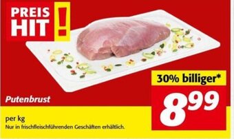 Nah&Frisch Putenbrust per kg Angebot